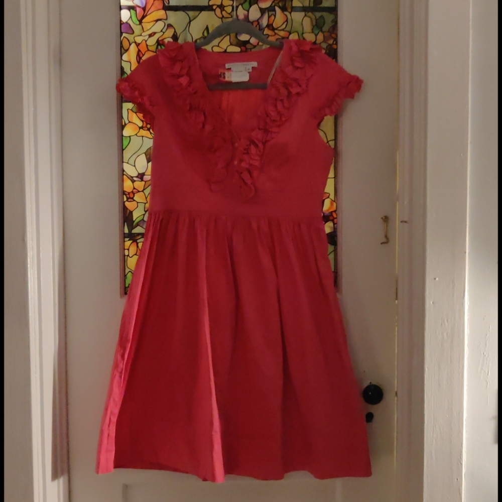 Maggy London pink A-line dress